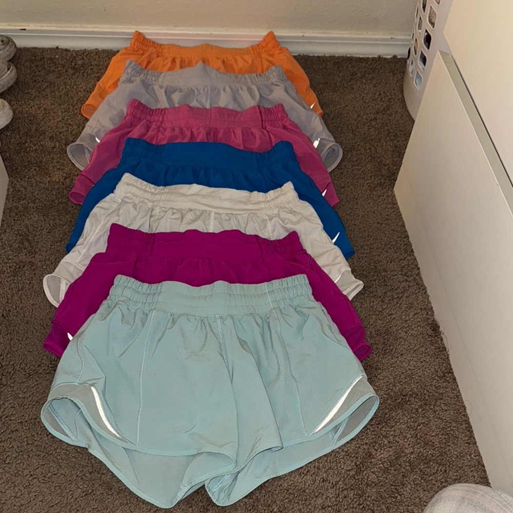 Lululemon Hotty hot short bundle